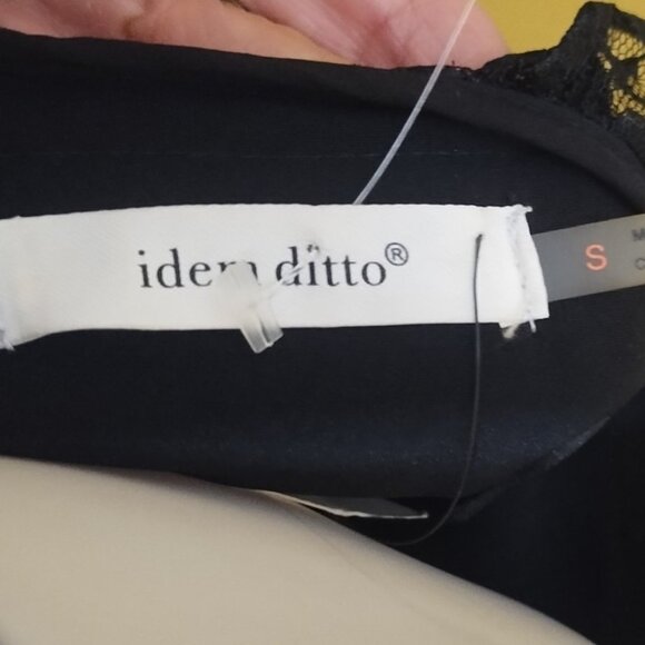 NWT Item Ditto Strappy Tiered Lace Mini Dress S Whimsygoth Witchy - Picture 5 of 7